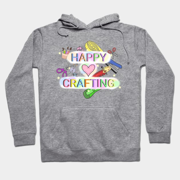 Happy Crafting! Hoodie by Jam's JellyBeans